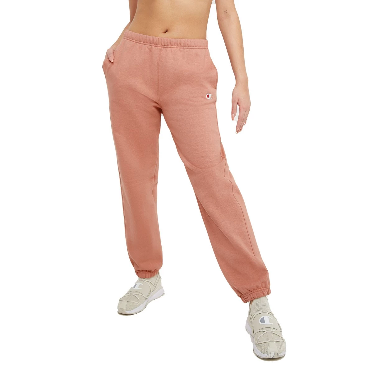 Women's Champion Reverse Weave Boyfriend Joggers Vintage Mauve 8 Women's Champion Reverse Weave Boyfriend Joggers Vintage Mauve - Image 6