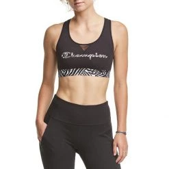 Women's Champion Authentic Animal Print Sports Bra Black Zebra 11 Women's Champion Authentic Animal Print Sports Bra Black Zebra -Champion Sales unnamed file 596