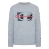 Boys' Champion Long Sleeve Script Over Camo T-Shirt Oxford Heather -Champion Sales unnamed file 599