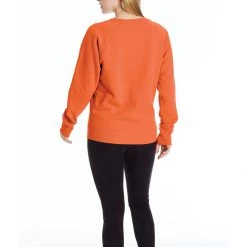 Women's Champion Powerblend Boyfriend Crewneck Sweatshirt Poppy Orange 8 Women's Champion Powerblend Boyfriend Crewneck Sweatshirt Poppy Orange -Champion Sales unnamed file 624