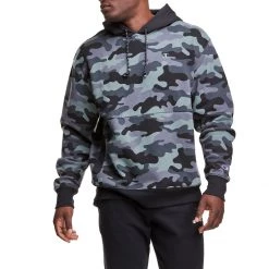 Men's Champion Urban Pursuits Camo Hoodie Grey Heather Gravel