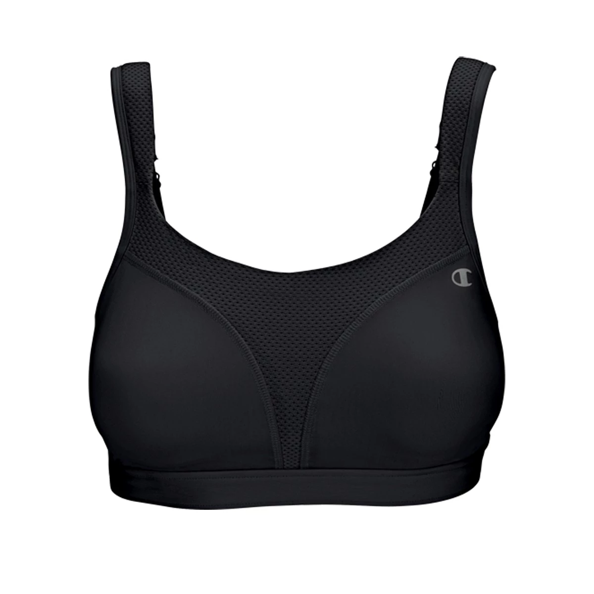 Women's Champion Double Dry+ Spot Comfort Sports Bra White 4 Women's Champion Double Dry+ Spot Comfort Sports Bra White - Image 2