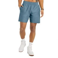 Men's Champion Patch Logo Reverse Weave Cut Off Lounge Shorts Tinted Lavender 13 Men's Champion Patch Logo Reverse Weave Cut Off Lounge Shorts Tinted Lavender -Champion Sales unnamed file 701