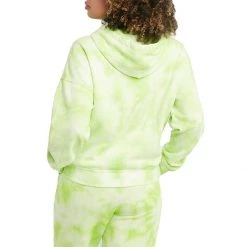 Women's Champion Relaxed Fleece Dye Hoodie Crush Dye Pinky Peach -Champion Sales unnamed file 706