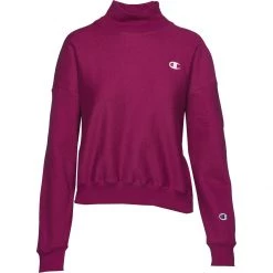 Women's Champion Reverse Weave Mock Neck Crop Sweatshirt Inari