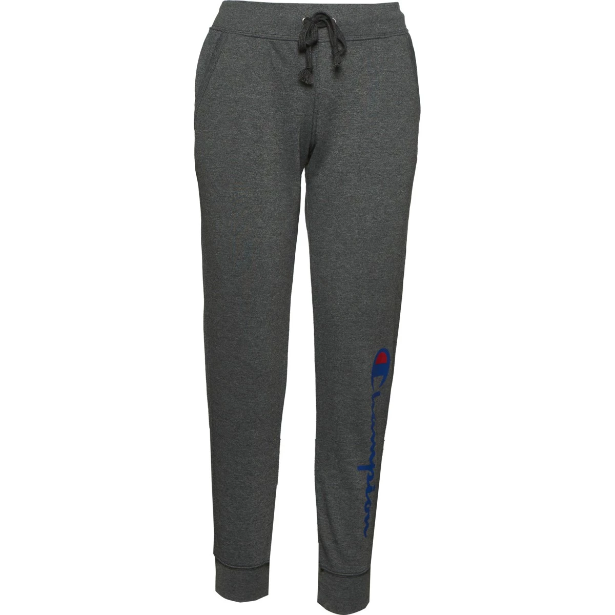 Women's Champion Powerblend Vertical Graphic Joggers Granite Heather 6 Women's Champion Powerblend Vertical Graphic Joggers Granite Heather - Image 4