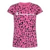 Girls' Champion Leopard All Over Print T-Shirt Pink
