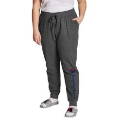 Women's Champion Plus Graphic Joggers Granite Heather