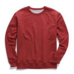 Men's Champion Powerblend Pullover Crew White -Champion Sales unnamed file 80