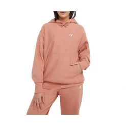 Women's Champion Reverse Weave Boyfriend Hoodie Vintage Mauve -Champion Sales unnamed file 803