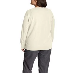 Women's Champion Plus Powerblend Fleece Script Logo Crewneck Sweatshirt Poppy Orange -Champion Sales unnamed file 808