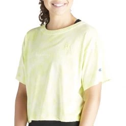 Women's Champion Space Dye Cropped T-Shirt Crush Dye Pinky Peach 14 Women's Champion Space Dye Cropped T-Shirt Crush Dye Pinky Peach -Champion Sales unnamed file 812