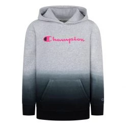 Girls' Champion Dip Dye Hoodie Ice Blue -Champion Sales unnamed file 880