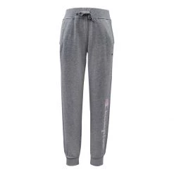 Girls' Champion Logo Script Joggers Oxford Heather