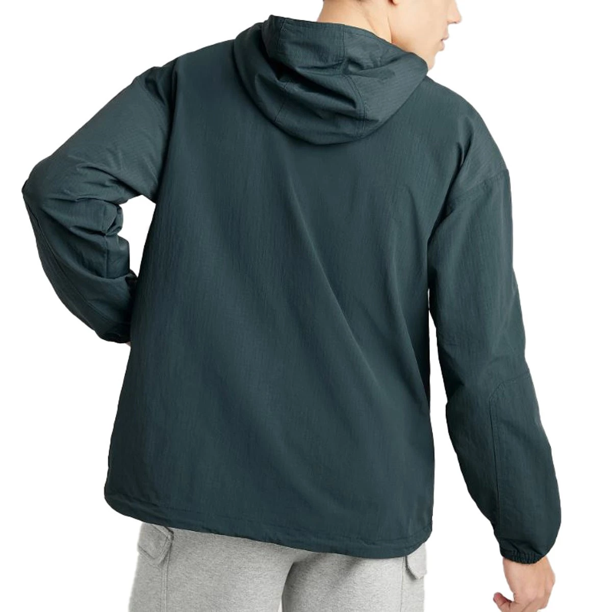 Men's Champion Script Dash Ripstop Anorak Lakeside Green 4 Men's Champion Script Dash Ripstop Anorak Lakeside Green - Image 2