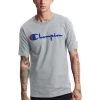 Men's Champion Heritage Vintage Logo T-Shirt Oxford Grey