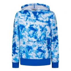 Boys' Champion Crush Dye Hoodie Blue
